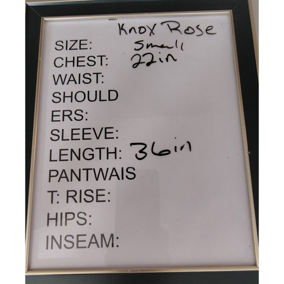 Knox Rose Womens Baby Doll Dress Size Small Floral Rose Pink Peasant Cottagecore - Picture 7 of 7